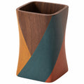 Porta lápices de diseño moderno multicolor en madera