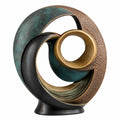 Escultura Decorativa Abstracta Multicolor Moderna