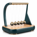 Péndulo de Newton Decorativo Metal Dorado y Negro