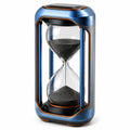 Reloj de Arena Moderno Azul y Negro 60 Minutos
