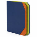 Carpeta Organizadora Multicolor A4 Azul/Naranja/Verde