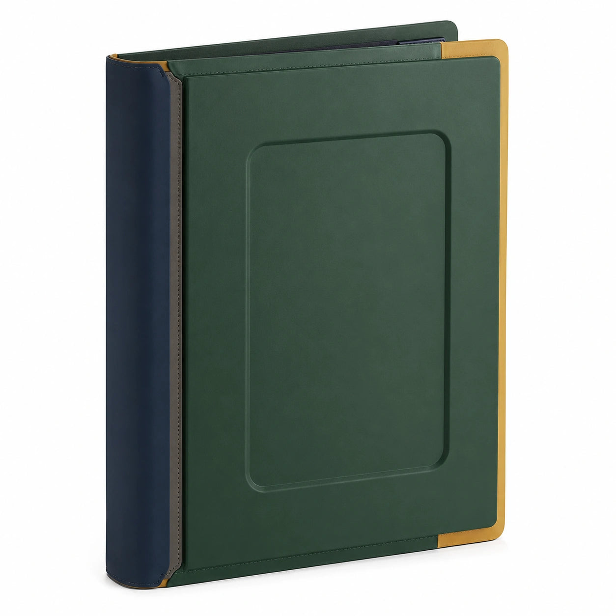 Carpeta de Anillas Verde y Azul para Documentos A4