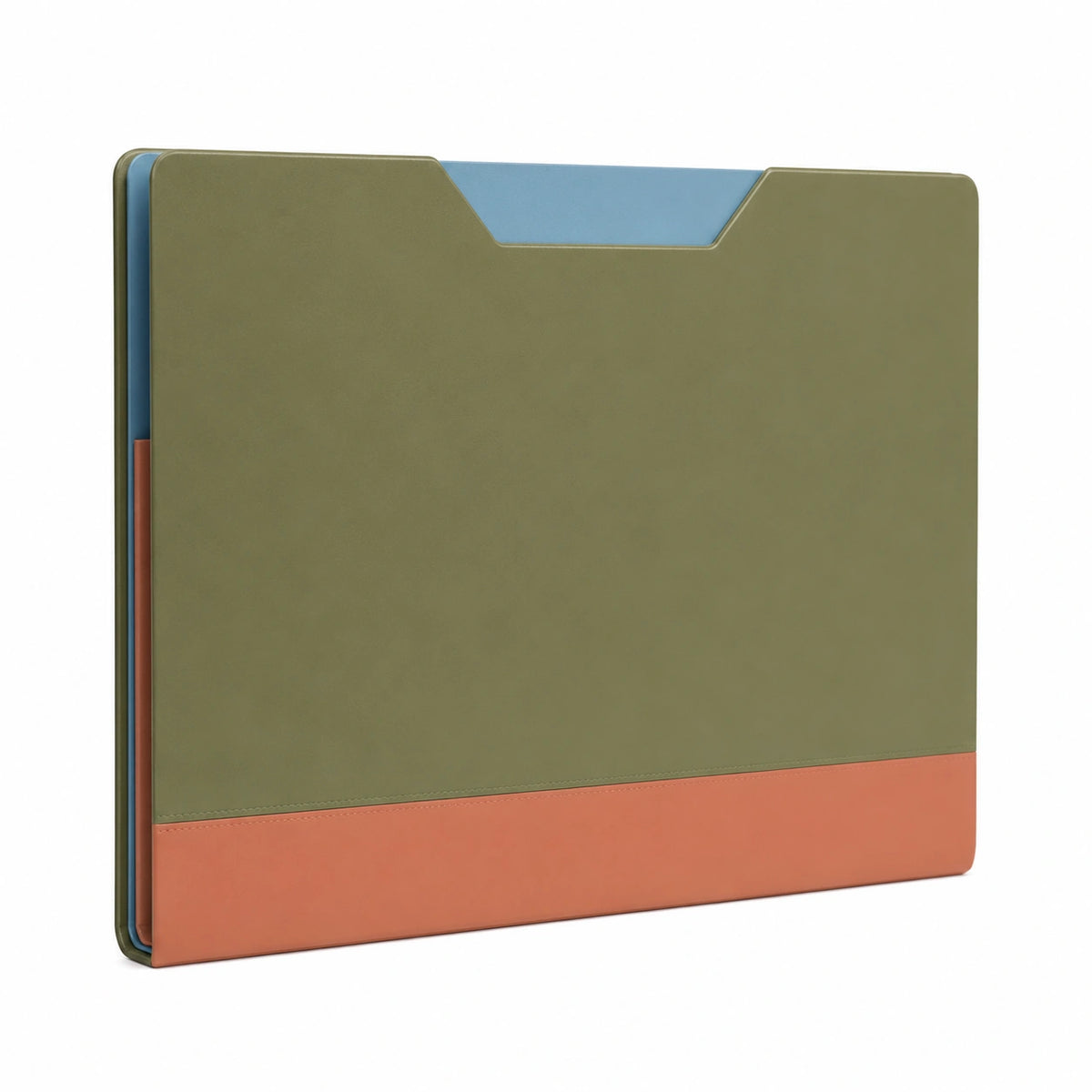 Carpeta Organizadora de Documentos Verde/Naranja/Azul