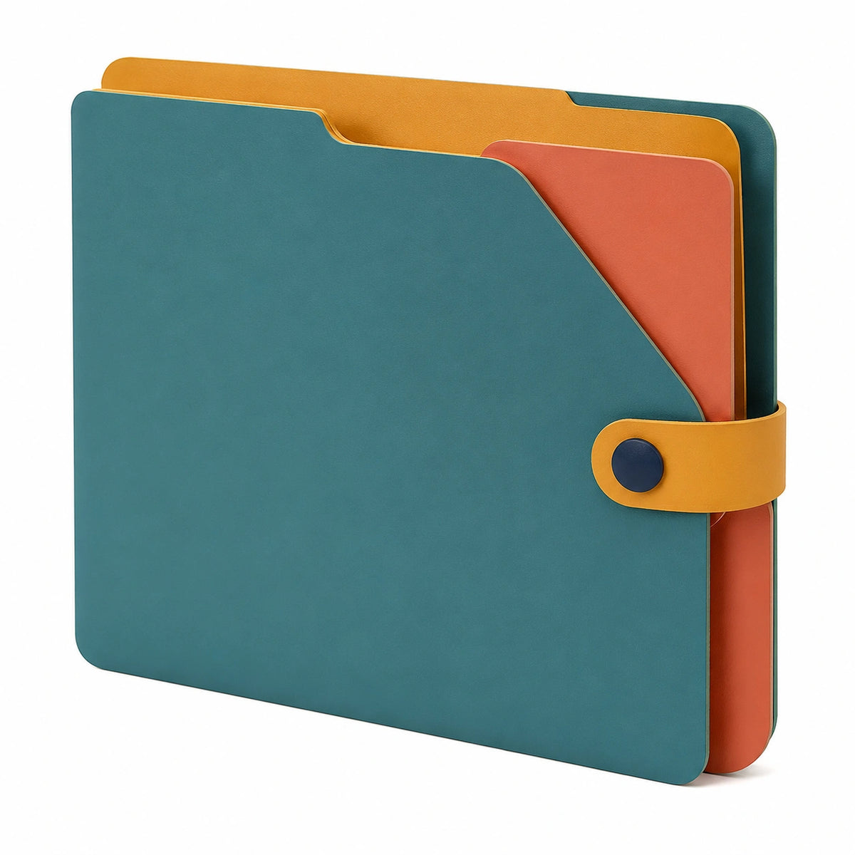 Carpeta Organizador A4 Multicolor con Broche